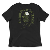 Cultivo Una Rosa Blanca V-Neck T-Shirt