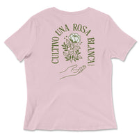 Cultivo Una Rosa Blanca V-Neck T-Shirt