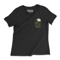 Cultivo Una Rosa Blanca V-Neck T-Shirt