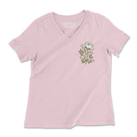 Cultivo Una Rosa Blanca V-Neck T-Shirt