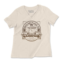 Dominoes and Hand Rolled Cubanos V-Neck T-Shirt