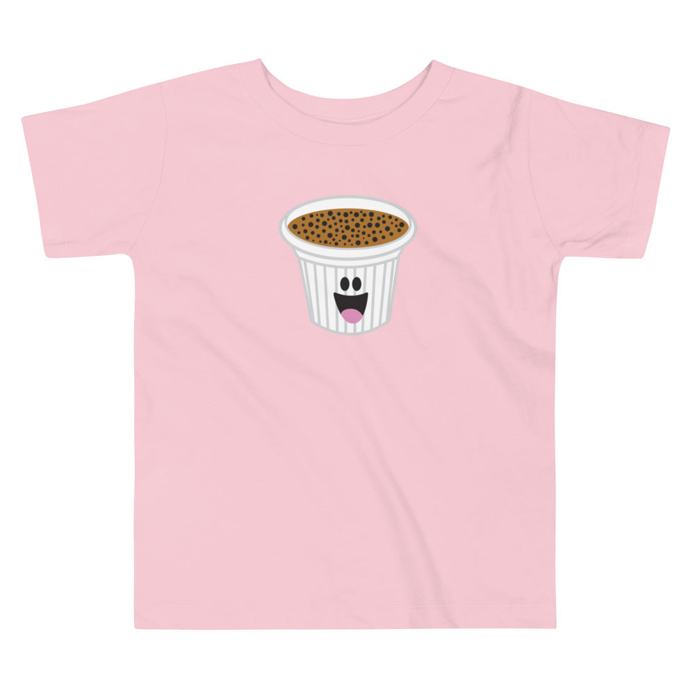 Happy Cafecito Face T-Shirt - Toddler