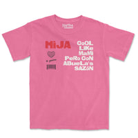 Hija Cool Like Mami Pero Con Abuela's Sazon Adult T-Shirt
