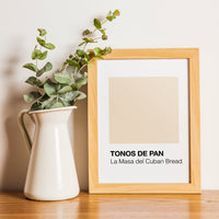Tonos de Pan La Masa del Cuban Bread Art Print