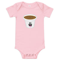 Happy Cafecito Face Onesie - Babies