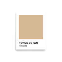 Tonos de Pan Tostada Art Print