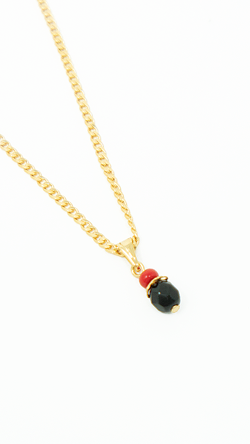 Azabache Charm with 18K GF Necklace – Martha of Miami