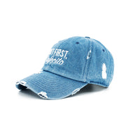 But First, Cafecito Distressed Hat
