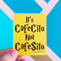 "It's Cafecito, Not Cafesito!" Pronunciation is important when it comes to this famous caffeinate spell!