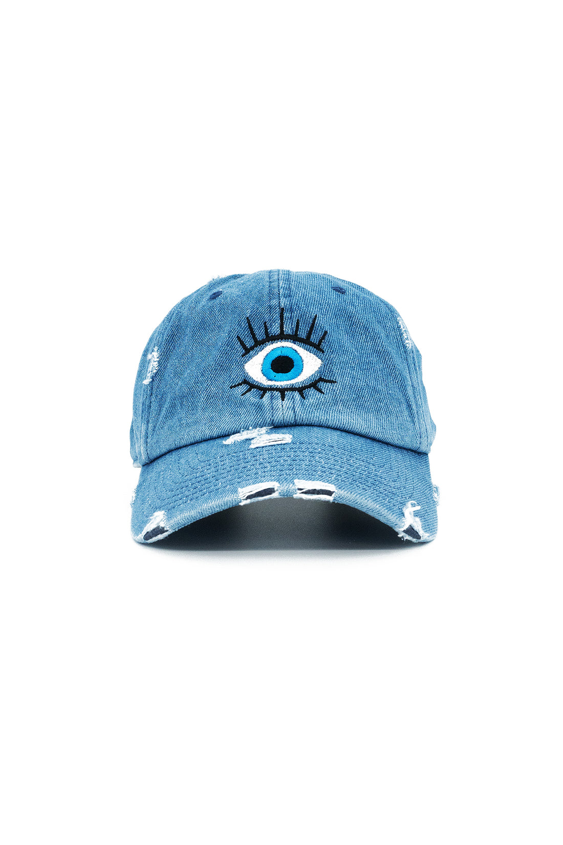 Evil Eye Hat, Protective Embroidered Cap, Unisex Fashion Hat, Spiritual Defense Accessory, Good Luck Charm Cap, Unique Gift Idea, Adjustable Black Hat, Quality Embroidery Design, Mystical Warding Accessory, Durable Fashion Hat