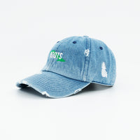 Cuban Roots Cuba Miami Hispanic Heritage Month Dad Hat with Pina Colada Logo on side
