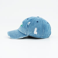 Cuban Roots Cuba Miami Hispanic Heritage Month Dad Hat with Pina Colada Logo on side