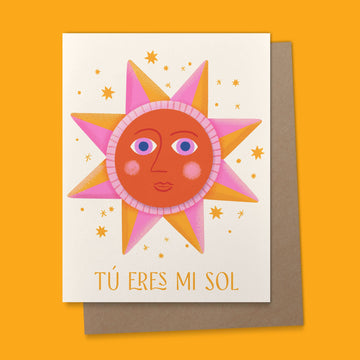 Mi Sol Greeting Card - Hispanic Heritage Month