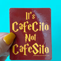 "It's Cafecito, Not Cafesito!" Pronunciation is important when it comes to this famous caffeinate spell!
