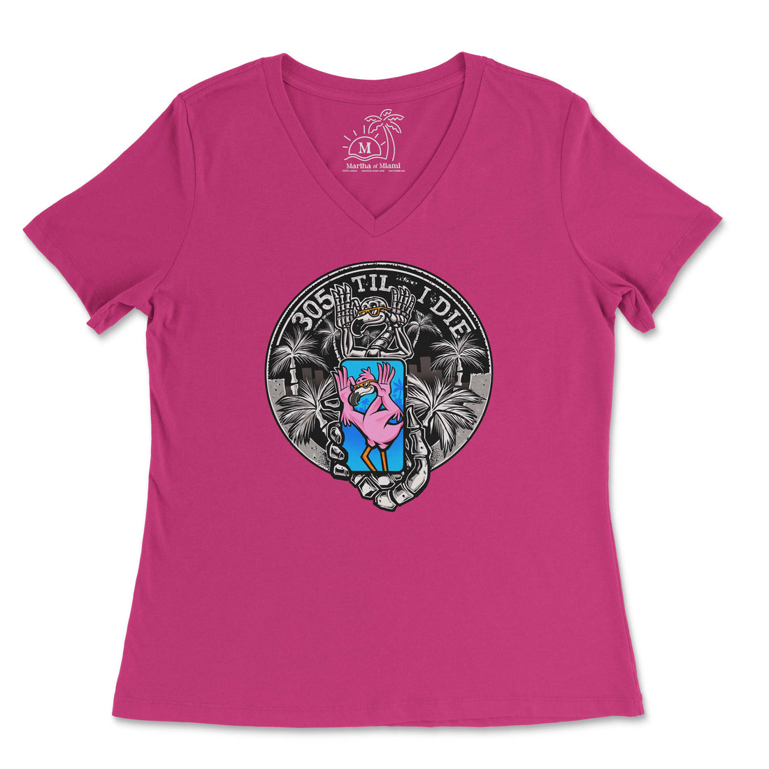 305 Til I Die Miami V-Neck T-Shirt