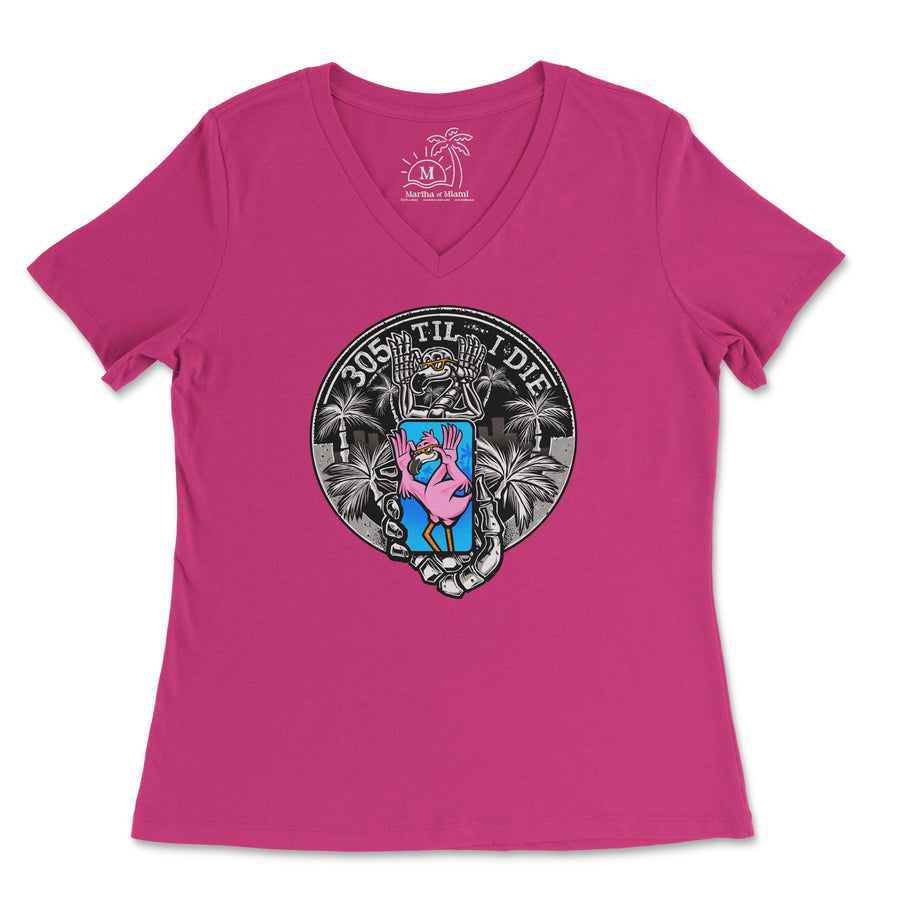 305 Til I Die Miami V-Neck T-Shirt