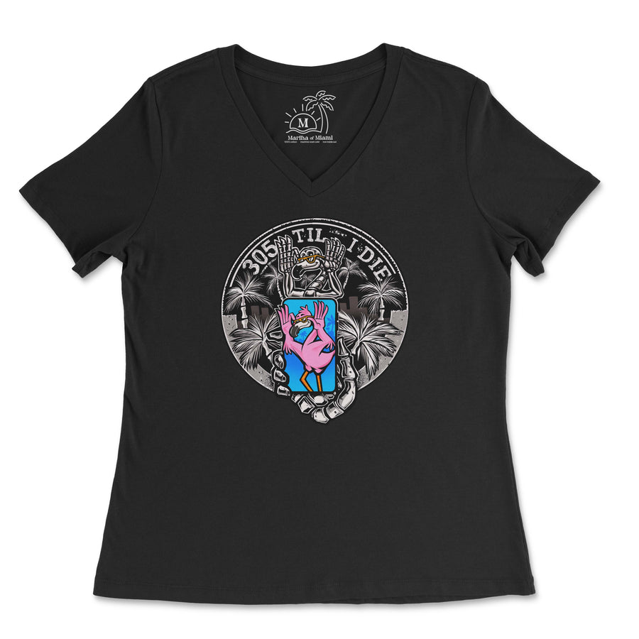 305 Til I Die Miami V-Neck T-Shirt