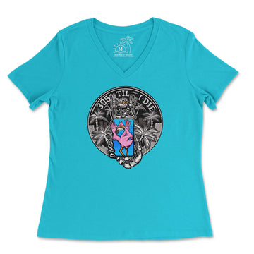 305 Til I Die Miami V-Neck T-Shirt