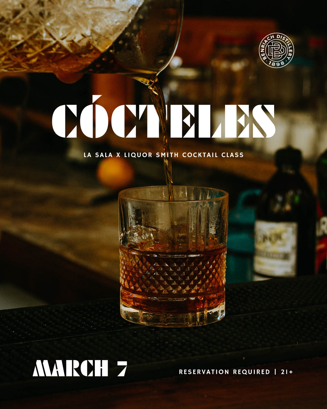 Cocteles Cocktail Class: Whiskey, Women & Wisdom