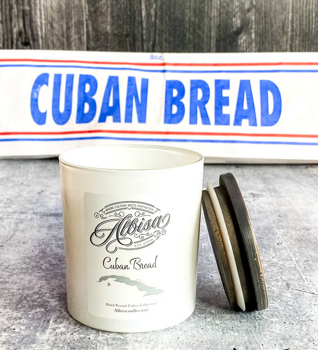 Cuban Bread Candle