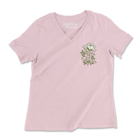 Cultivo Una Rosa Blanca V-Neck T-Shirt