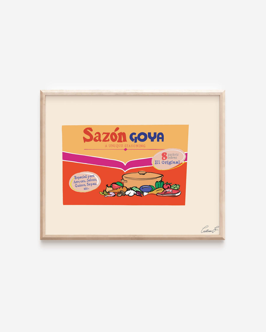 Sazon Goya Art Print