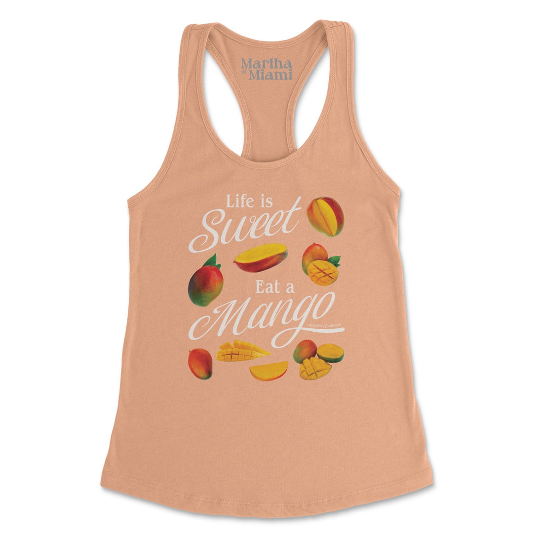 Life Is Sweet, Eat A Mango Tank Top - Women