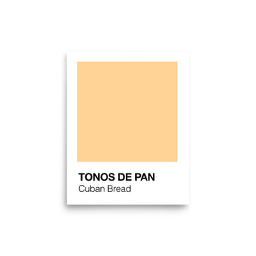 Tonos de Pan Cuban Bread Art Print