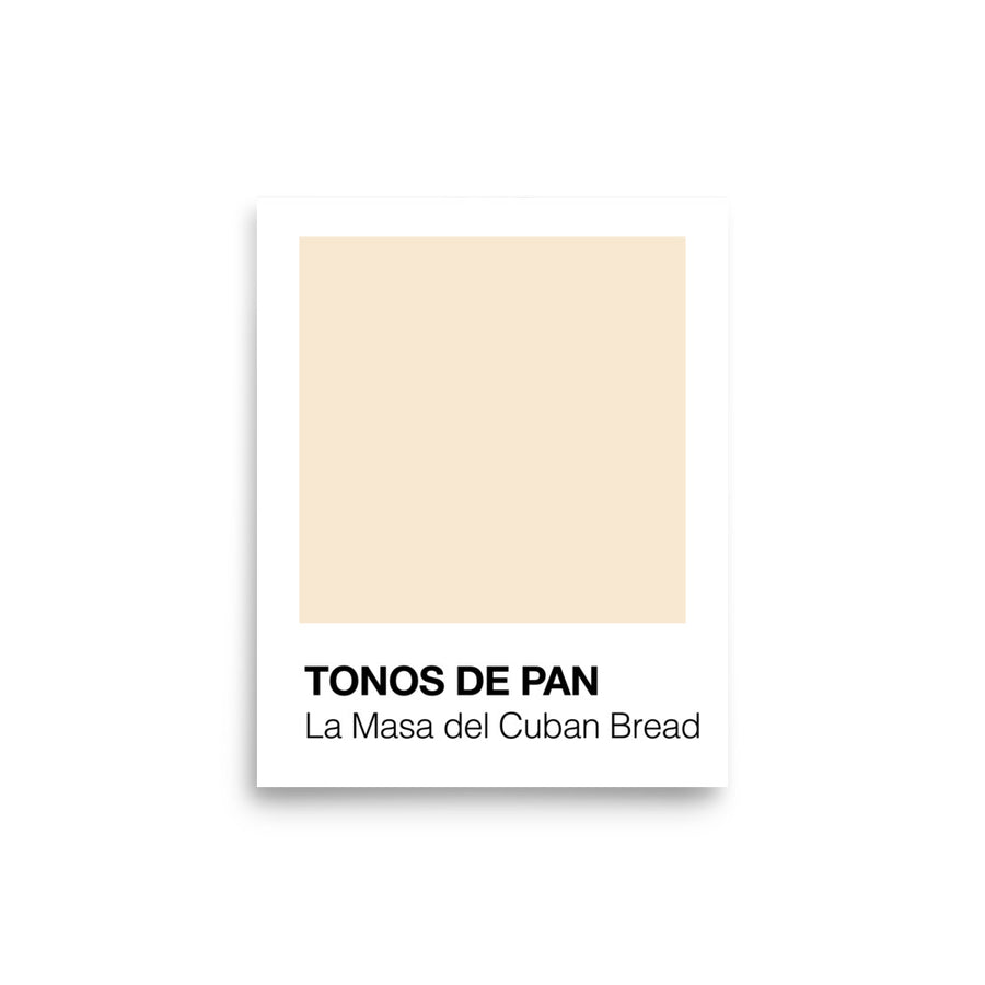 Tonos de Pan La Masa del Cuban Bread Art Print