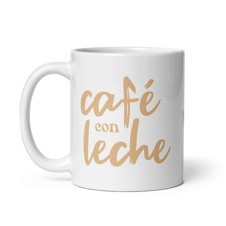 Cafecito White glossy mug