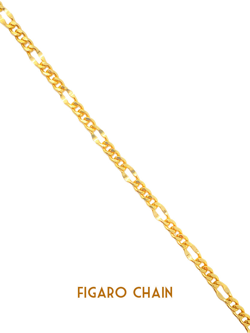 Azabache Charm with 18K GF Necklace