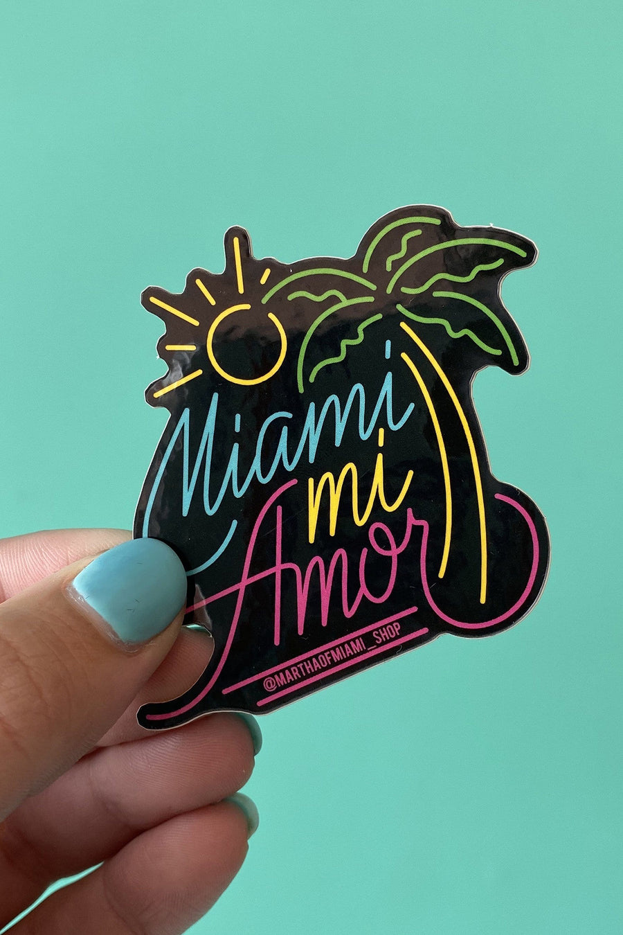 Miami Mi Amor Sticker