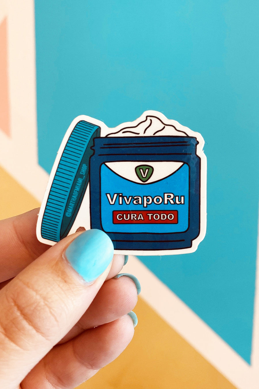 an image of a vivaporu sticker